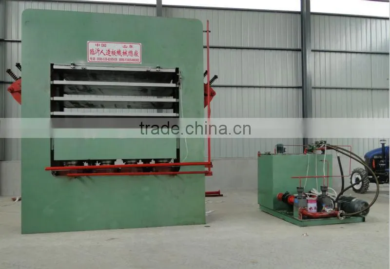 Wooden molded door hot press made in China