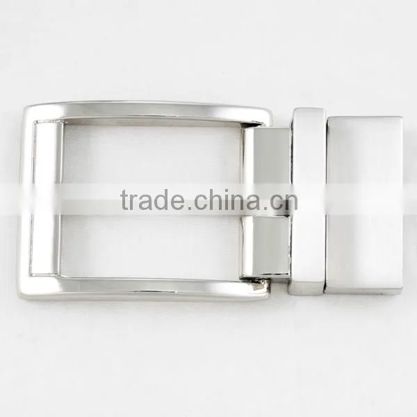 Hot sale classic man square 35mm brass pin metal belt buckle