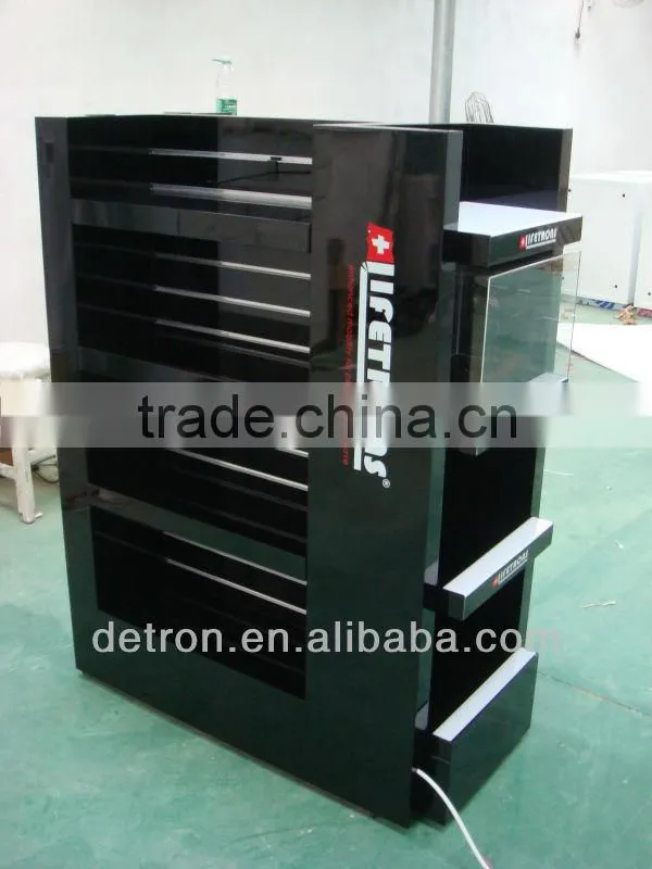 free standing light box display