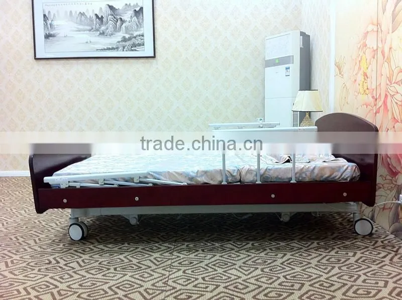 H838a high quality classic design wooden bed with 5 functions
