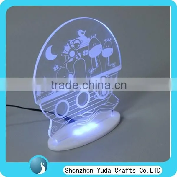 best selling acrylic display with light, custom made led display wholesale led sign base