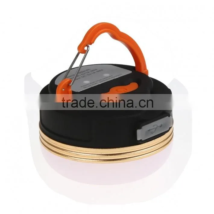 1800mAh led the lamp Portable Outdoor LED rechargeable Camping Lantern Maximum 180 Lumens Hiking 5V Charging LED Lamp Outdoor