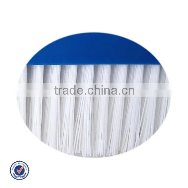18" Aluminum back pool bristle brush head with Aluminum back