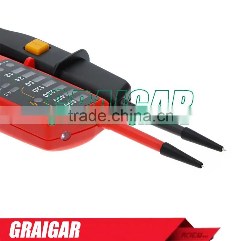 Portable Voltage And Continuity Testers UNI-T UT18D 12V-690V LED AC/DC Voltage Indication Auto Range Voltmeter Voltage Tester