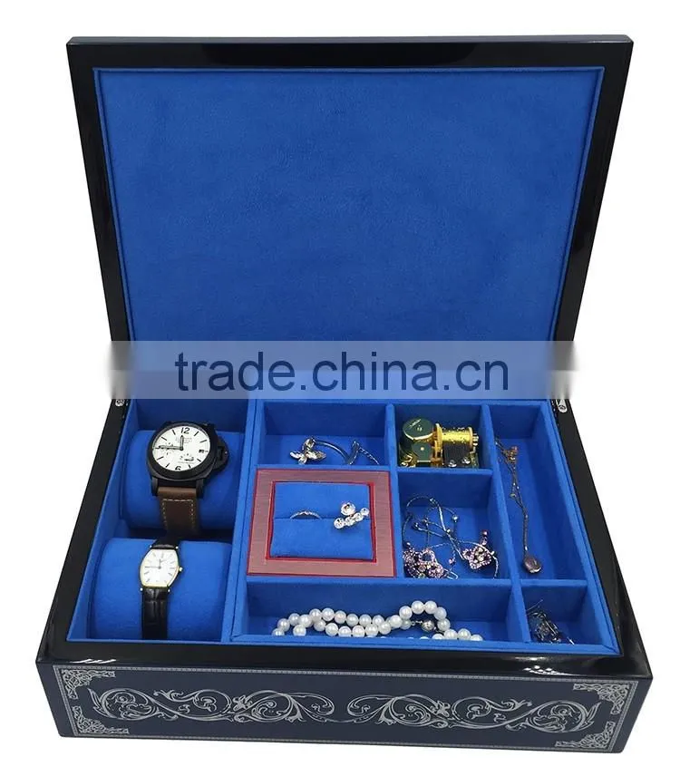 Promotional Elegant Top Quality Wood Box Wine Packaging