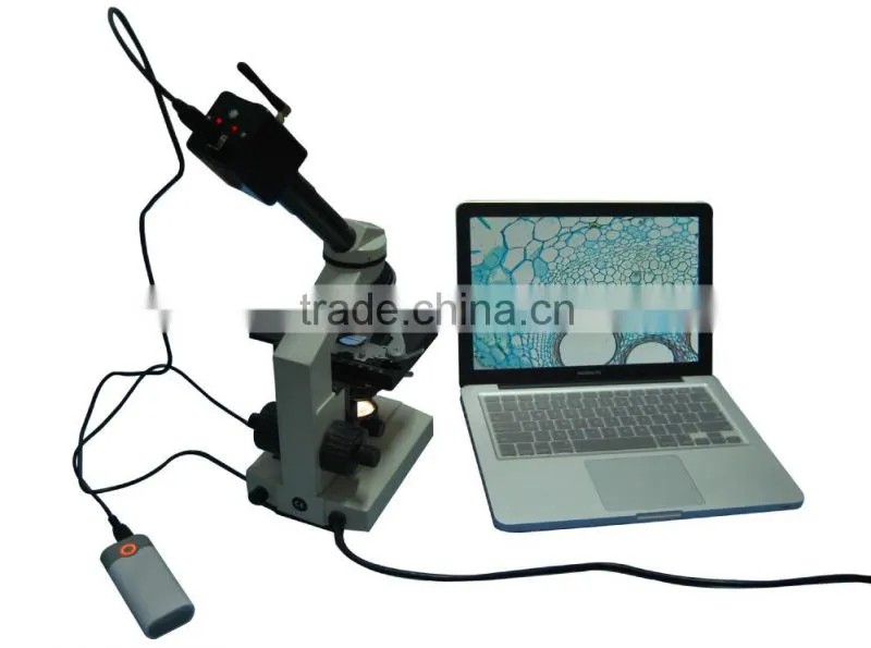5.0MP HD wireless wifi and USB digital microscope camera support with ISO, OSX, Android, Windows and Linux