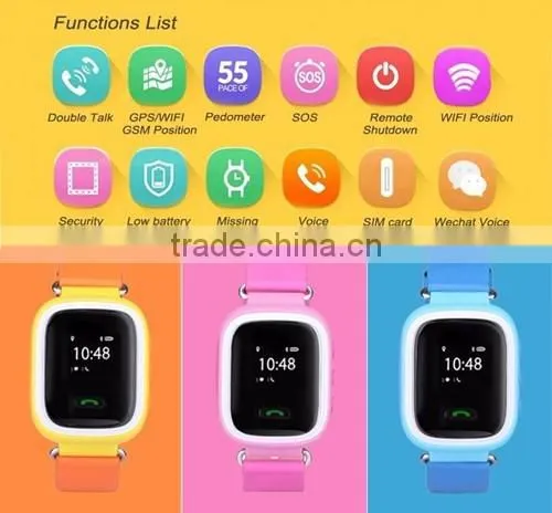 New A3 Kid GPS Smart Watch Wristwatch SOS Call Location Finder Locator Device Tracker for Kid Safe Anti Lost Monitor Baby Gift