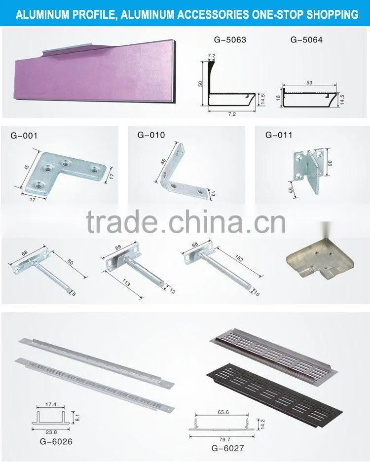 names of aluminum windows and doors accessories,aluminium extrusion profile foshan