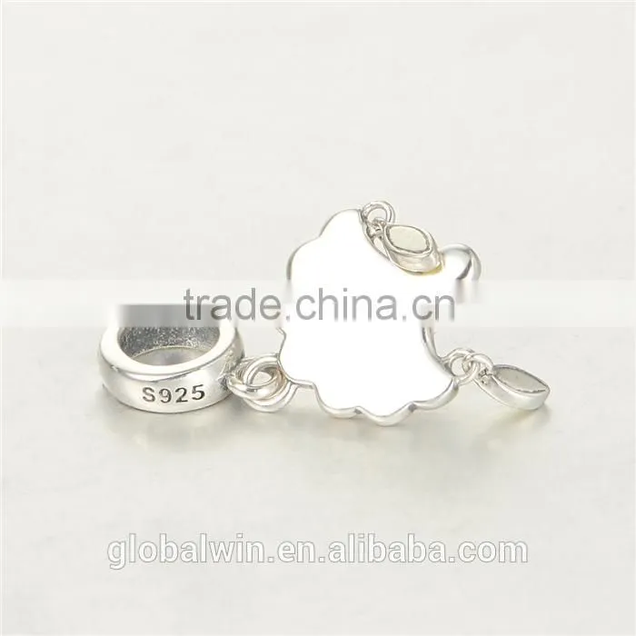 Floating Bracelet Charms European Charm Bracelet Necklace 100% Real 925 Sterling Silver S222 Best Gifts For You Or Friends