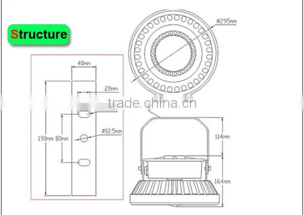 LED Explosion Proof Lighting Fixture High Bay