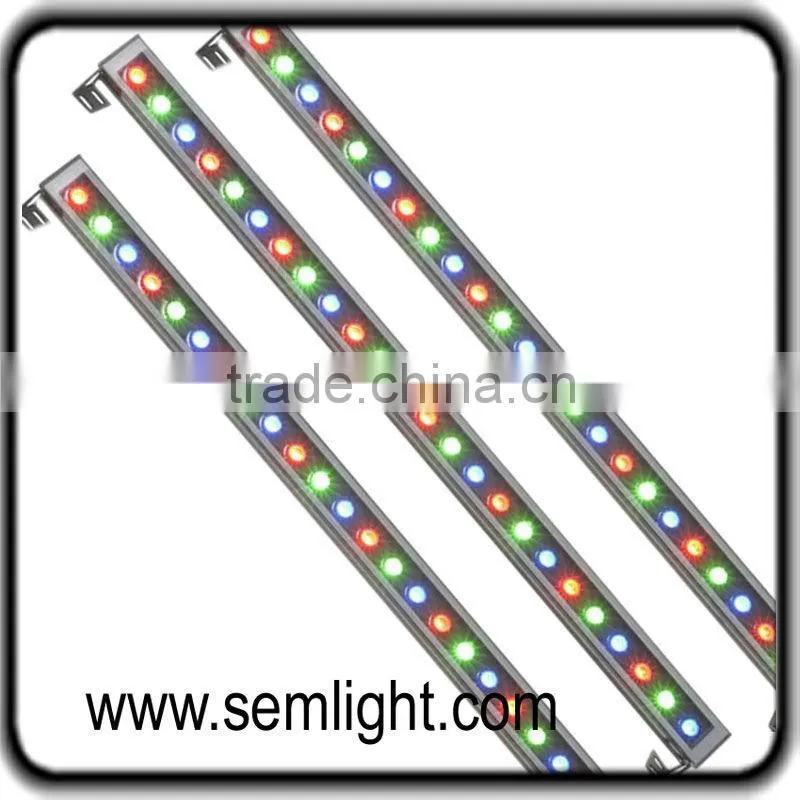 12W 18W 24W TUV CE RoHS IEC Approved IP65 RGB Battery Operated LED Wall Washer