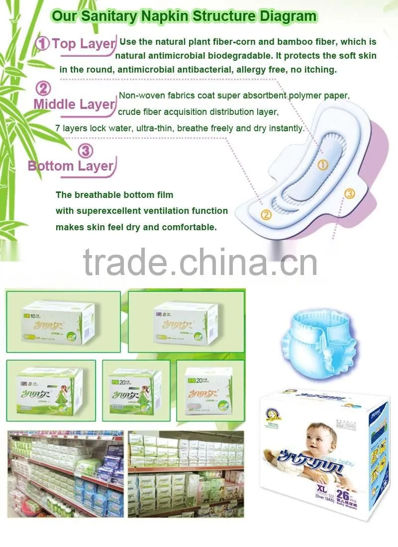 Biodegradable super soft extra care sanitary napkin allergy free and no itching