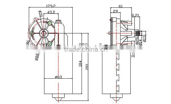 DC MOTOR 80-120W
