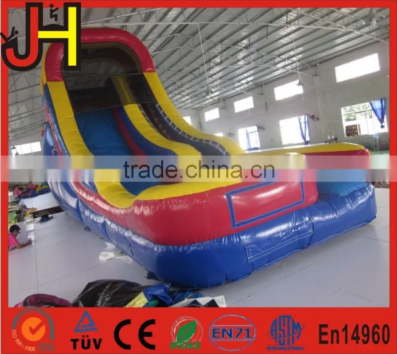 18 ft Water Slide Wet or Dry Super Max Splash Speedy Single Lane Deluxe Slide