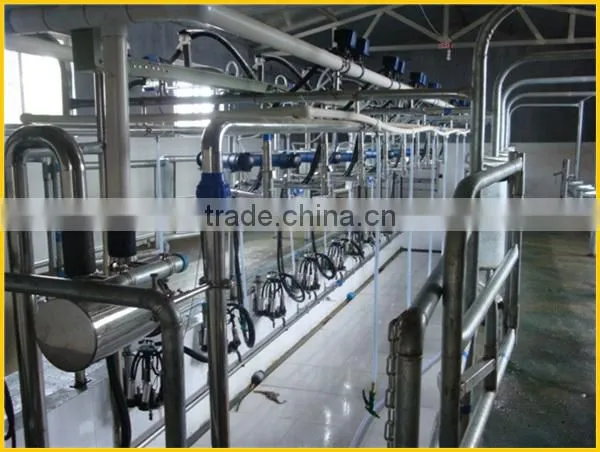 Milk delivery line, automatic milking parlor