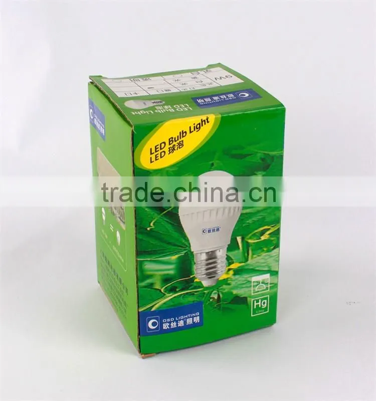 Paper corrugated packing boxes for LED light