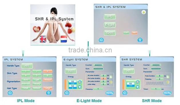 portable IPL SHR hair removal machine/IPL+RF/IPL SHR made in China with competive price