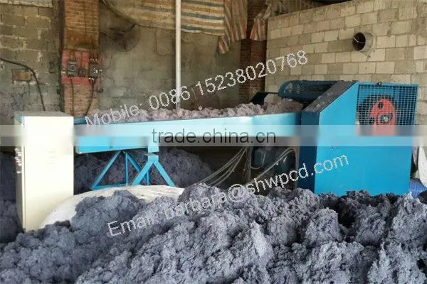 Factory supply cotton recycling machine cotton cutting machine price