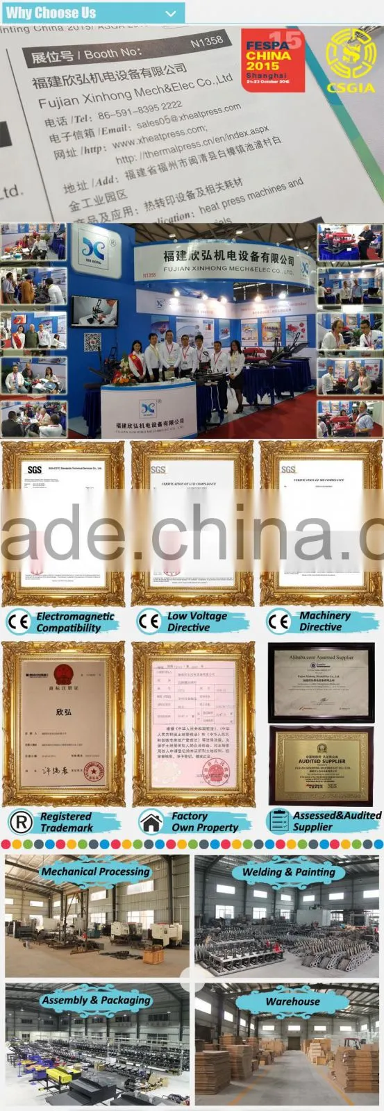 Manual Digital Gas Spring Heat Press Machine