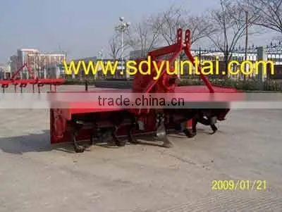 rotavator matched with tractor