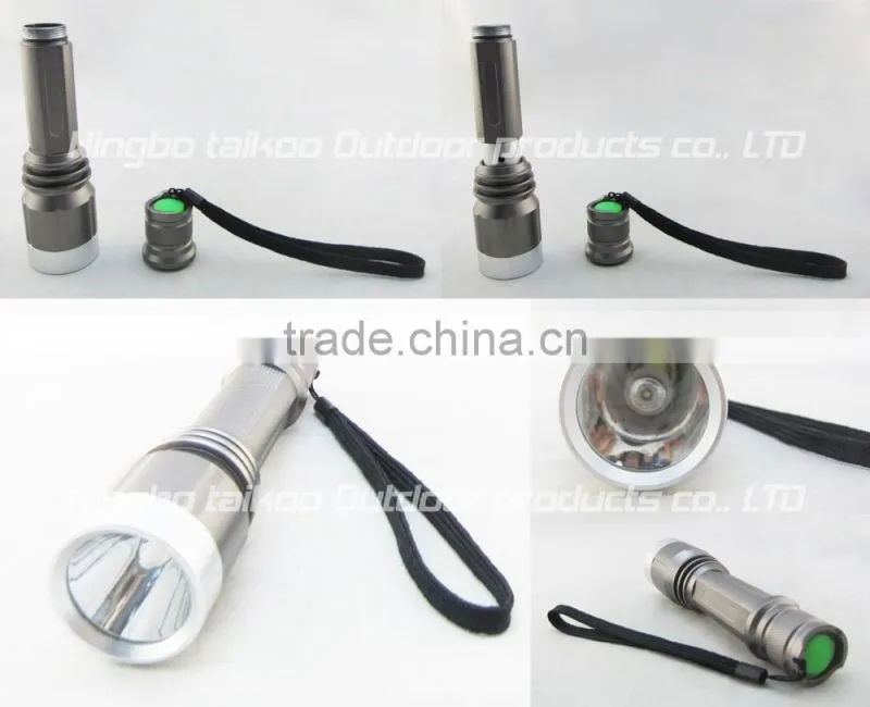 Xml T6 1000 Lumens led flat torch