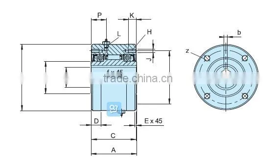 Hpi 750 one way clutch carbon bearing use on Indexing Devices