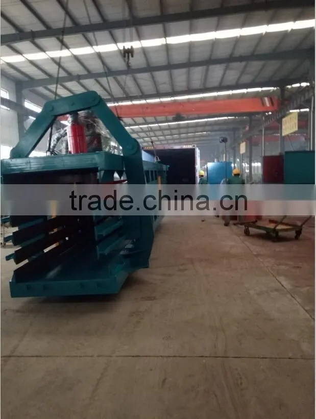 fully automatic cardboard baler