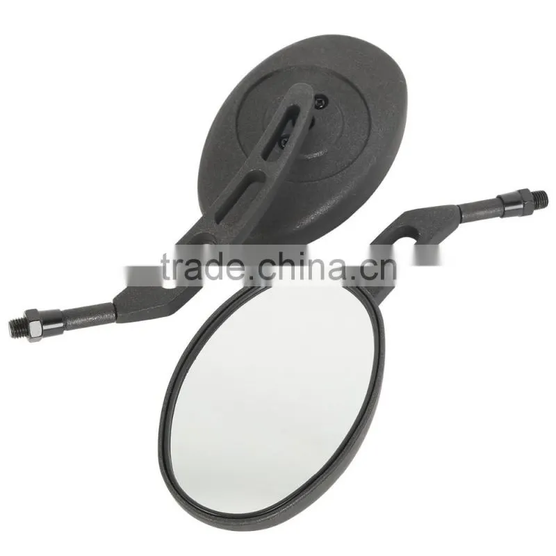Universal Motorcycle 10mm Oval View Mirror For Honda Yamaha KTM Kawasaki Suzuki