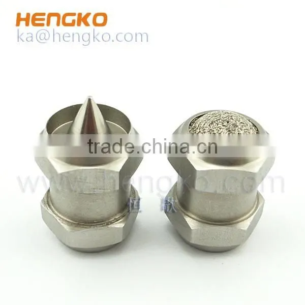 Sintered ss brass pneumatic air silencer