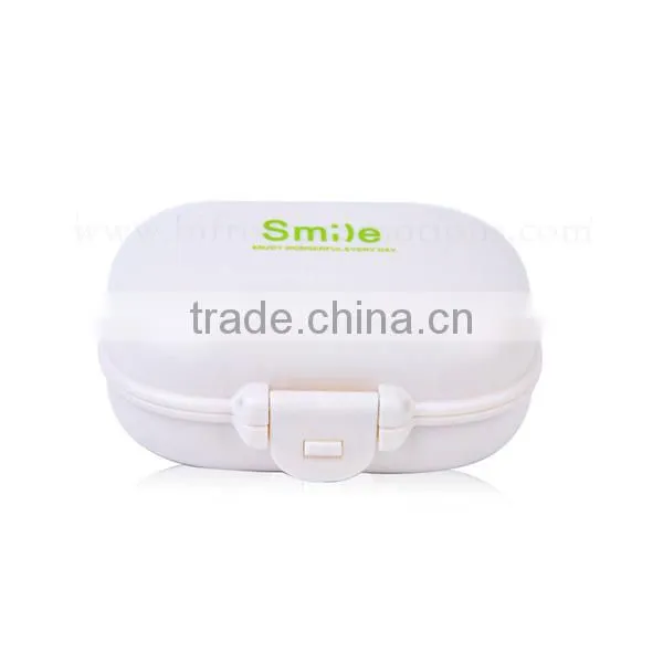 Smart 4 Compartments Plastic Pill Box