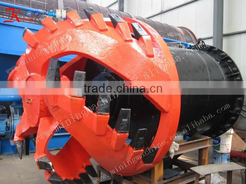 Cutter suction dredger in China with dredging depth 15m
