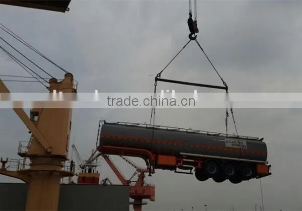 good quality 56 cubic meters shaded lpg gas tanker semi trailer