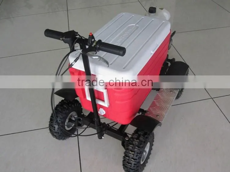 43cc EPA approved gasoline refrigerator scooter/cooler box scooter for adult (TKS-S43)