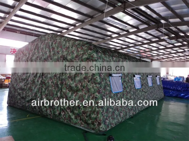 Large Sealed Temporary Inflatable Emergency Shelters , Inflatable Medical Tent for Temporary