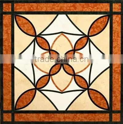 Hotle marble floor medallions patterns