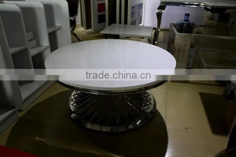 Western popular quartz dining table on sale