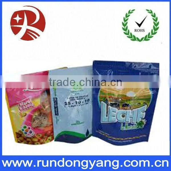zipper foil lined bag with nuts packing