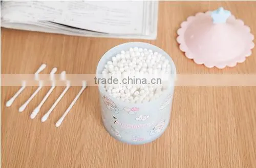 Wholesale Stock Small Order Plastic Multifunction Button Swab Storage Box