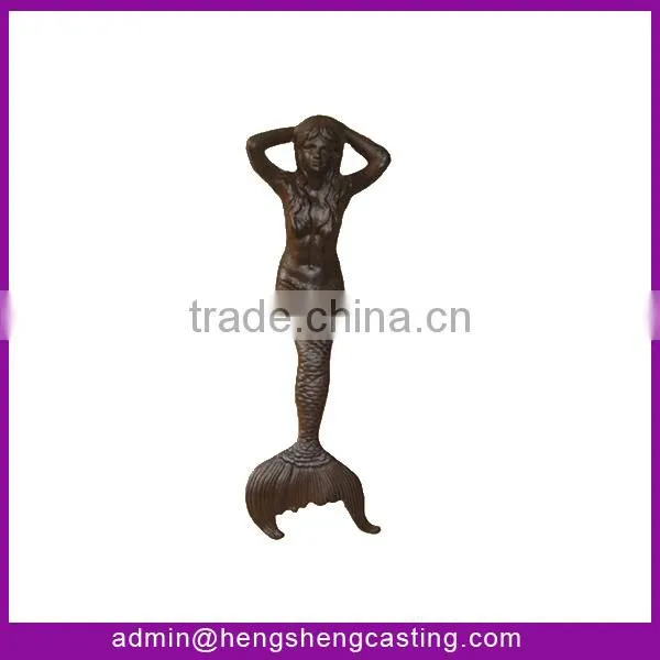 China supplier metal statue antique cast iron animal chook statue