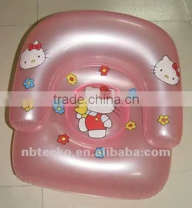 High quality custom logo inflatable pool floating sofa chair