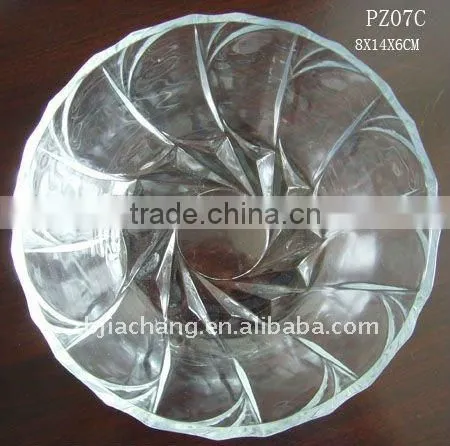 colored glass bowl