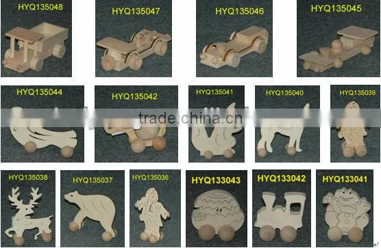 custom natural wooden car model toys wholesale