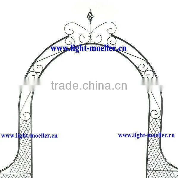 wrought iron garden arch LMGR-51004