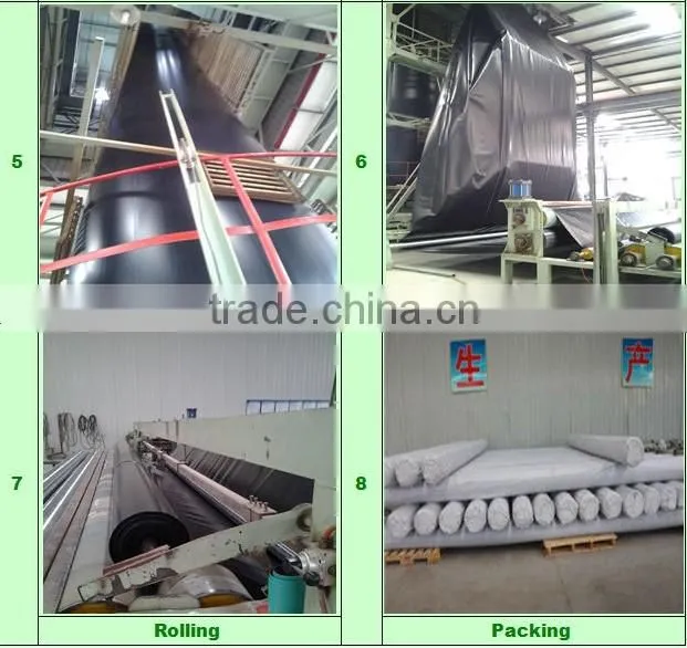 Swimming pool water slide dedicated high-end pvc geomembrane