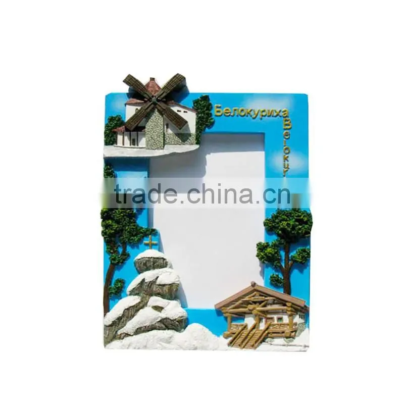 Polyresin cartoon gift picture frame