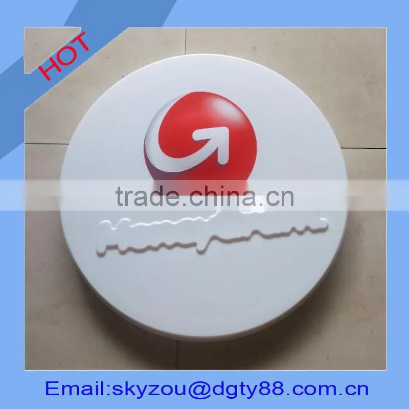 accept custom outdoor acrylic/plastic advertising light box made by oem vacuum formed factory