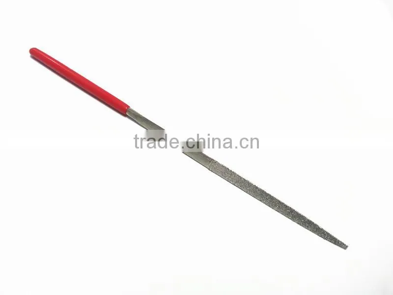 Electroplated diamond file/triangle nail file/round diamond file