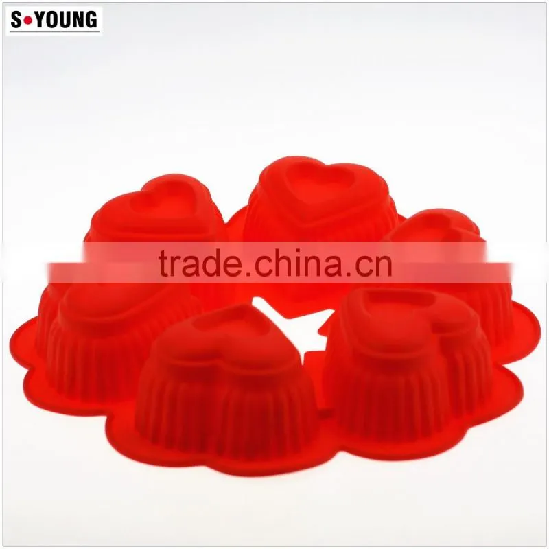 11198 Imperial crown shape cake decorating silicone fondant mold