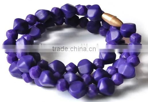 High quality soft food grade spiky silicone rubber beads