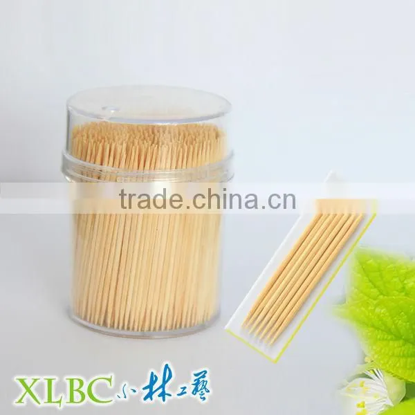 Nature 65*1.8mm Dubai jar bamboo toothpicks